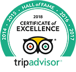 Tripadvisor Certificate of Excellence